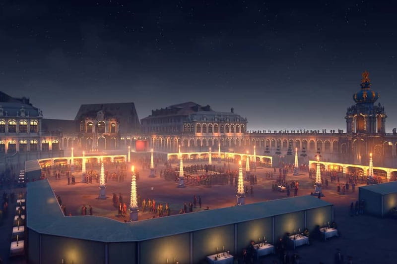 Dresden: Virtual Reality Time Travel Experience Ticket - Starting in Augustus the Strong’s Hall of Mirrors