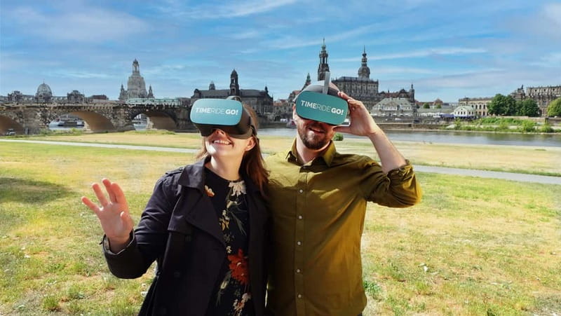 Dresden: Walking Tour with Virtual Reality elements - Dresden’s past through a headset
