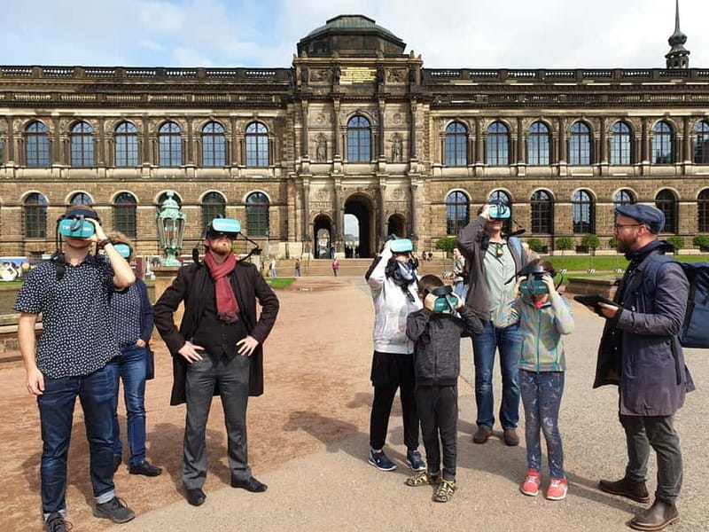 Dresden: Walking Tour with Virtual Reality elements - The Zwinger: Baroque Dresden in three dimensions