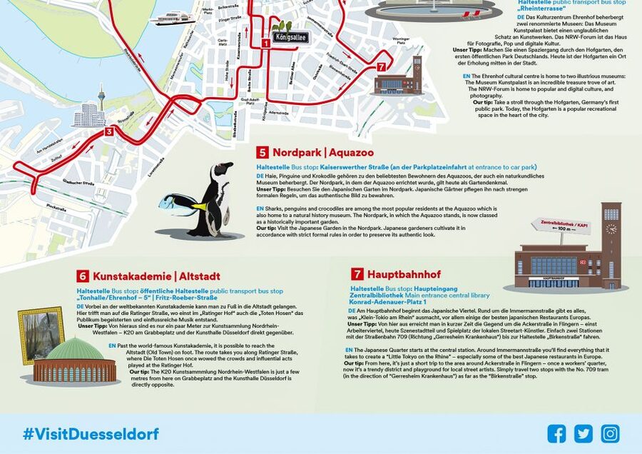 Düsseldorf: 24-Hour Hop-On Hop-Off Ticket - Old Town and Burgplatz: Düsseldorf’s central character