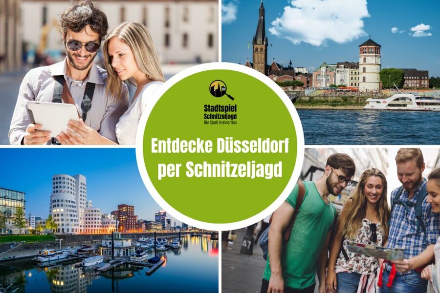 Düsseldorf: Scavenger Hunt Self-Guided Tour - A city tour that makes you earn the next stop