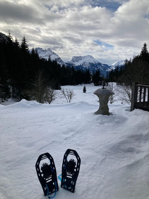 Ehrwald: Zugspitze Snowshoe Hiking Tour with Mountain Views - Key points at a glance
