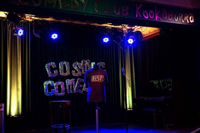 English Comedy Show with Pizza and Shots in Central Berlin - The timing: 19:00 doors, 20:15 pizza, 21:00 comedy
