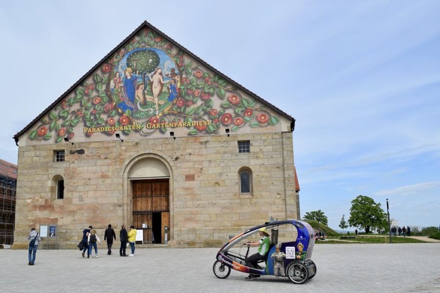 Erfurt: Guided Petersberg Citadel Tour by E-Rickshaw - Passing through the baroque entrance