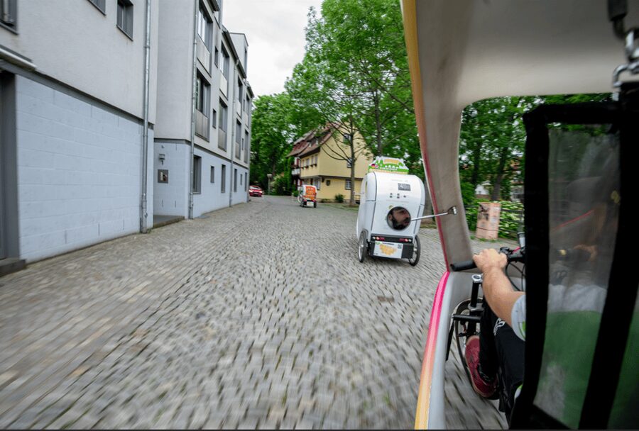 Erfurt: KiKa TV Characters Kids Tour by Pedicab - Starting at Fischmarkt in Erfurt