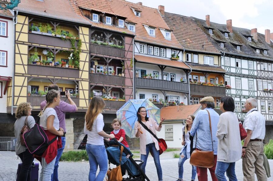Erfurt: Old Town Guided Walking Tour - Key points at a glance