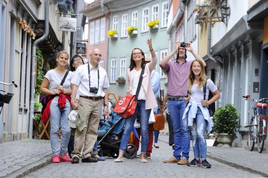 Erfurt: Old Town Guided Walking Tour - St. Mary’s Cathedral and the sound of the Gloriosa
