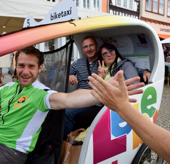 Erfurt: Private Guided Classic Old Town E-Rickshaw Tour - Key points to know before you book