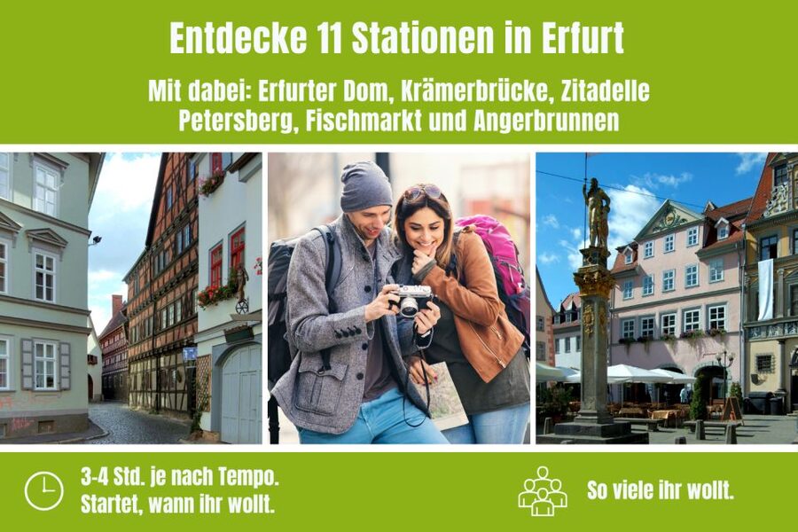 Erfurt: Schnitzeljagd, selbstgeführte Highlights-Tour - Booking, timing, and cancellation details