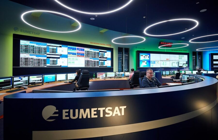 EUMETSAT - weather data for the world "made in Darmstadt" - The satellite models are the star attraction