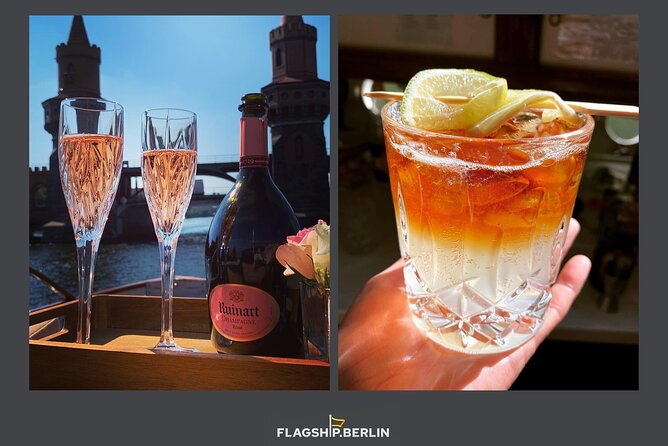 Evening aperitif tour aboard the motor yacht Fitzgerald - The Humboldt Forum and Berlin’s old center