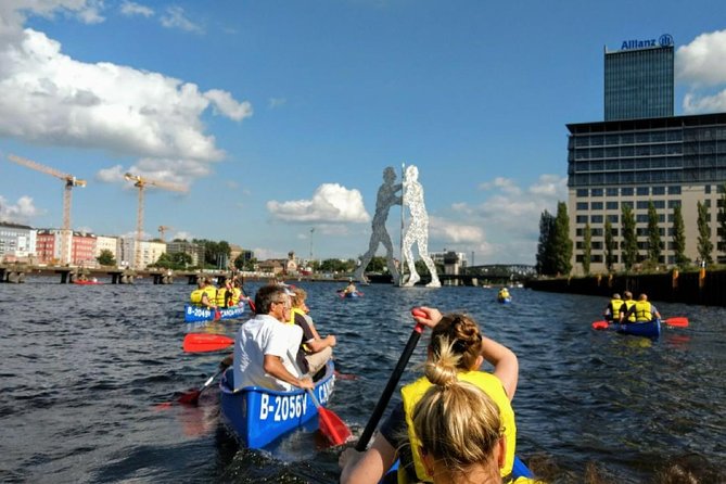 Explore Berlin by canoe - Berlin from the Landwehrkanal, not from a sightseeing bus