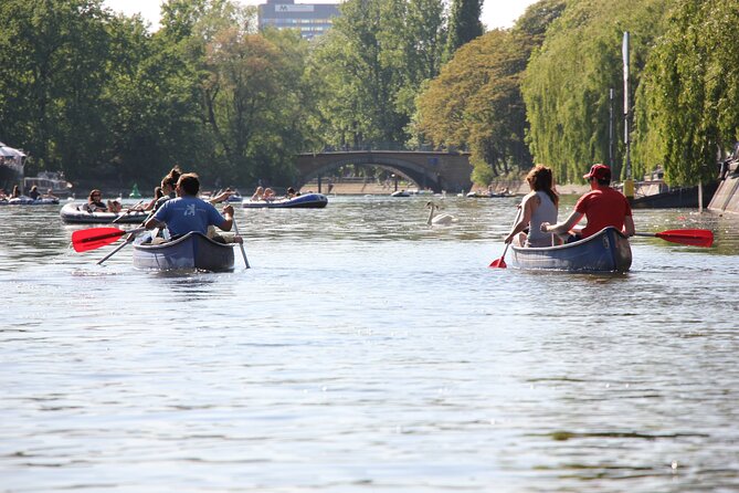 Explore Berlin by canoe - Osthafen and the traces of the Berlin Wall era