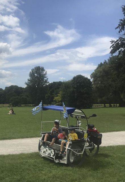 Exploring Munich in a Rikscha - Why a rickshaw works well in central Munich