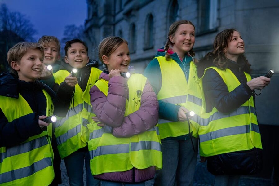 Flashlight tour for children/teenagers - Key points for families