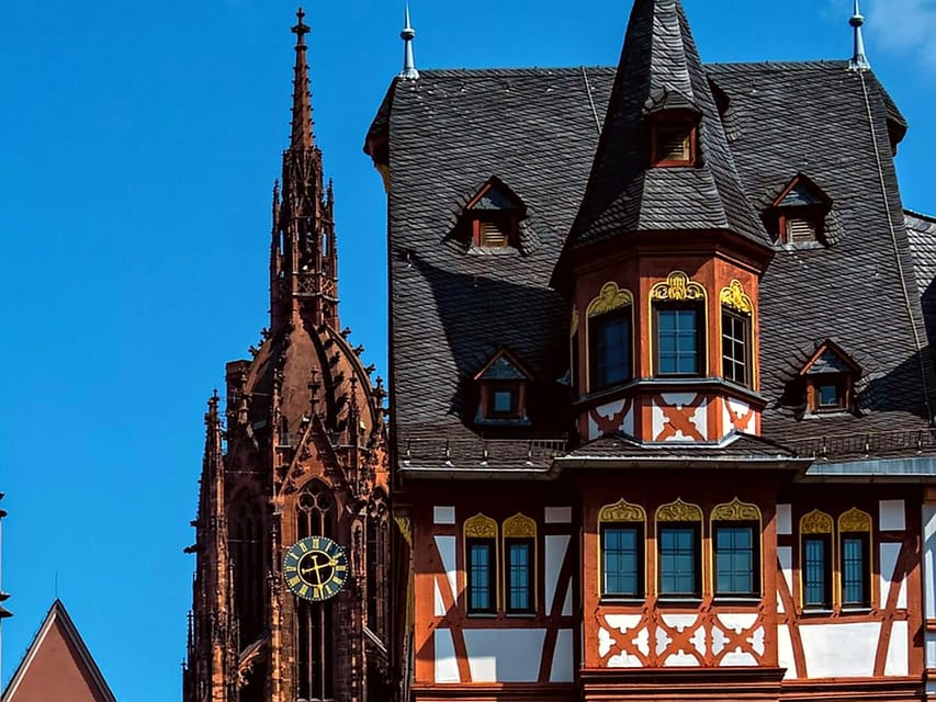 Frankfurt: Discover the heart of Frankfurt - a city tour in German - Language, walking, and practical comfort