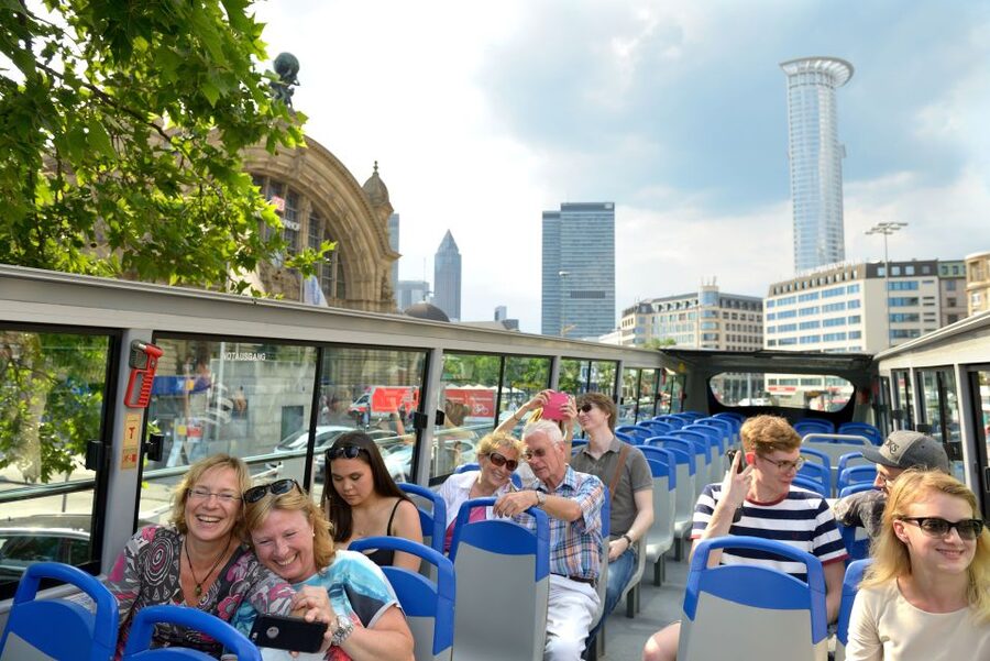 Frankfurt: Hop-On, Hop-Off Grand or Express Bus Ticket - Goethe House and the old city center