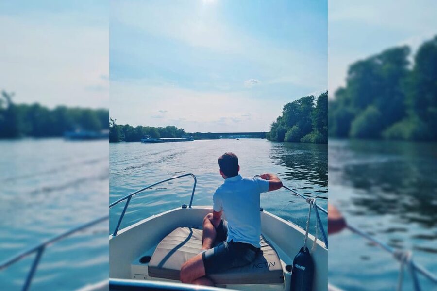 Frankfurt: Private Romantic Skyline Boat Tour - Museumsufer and the southern riverbank