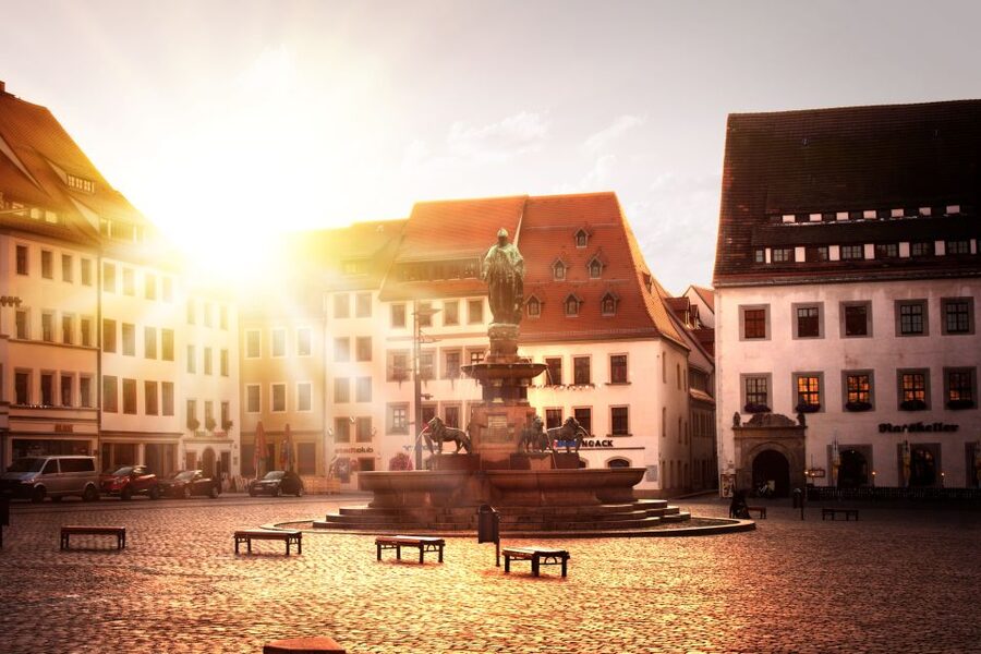 Freiberg: Scavenger Hunt Self-Guided Walking Tour - Albertpark and the Swedish Monument