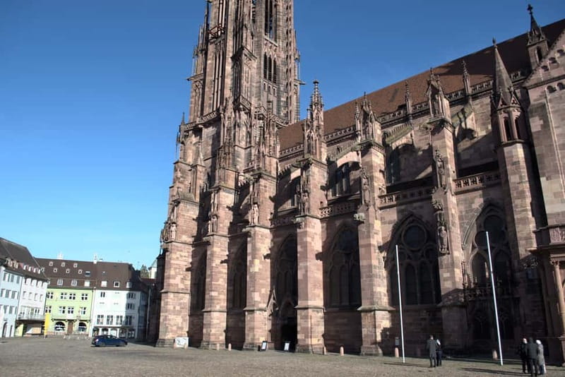 Freiburg City Tour: with visit of the Freiburg Minster - Augustinerplatz and the modern city