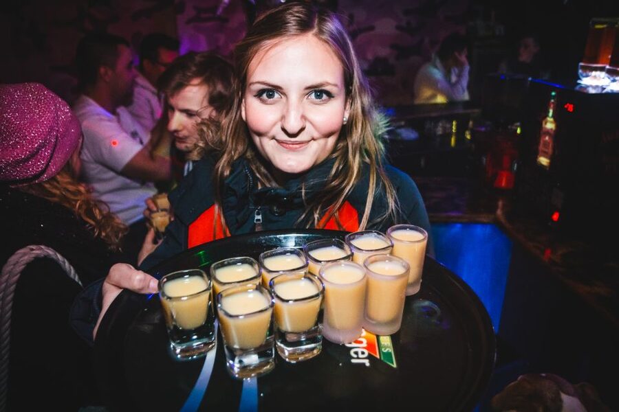 Freiburg: Guided Pub Crawl with Drinks - The welcome shot sets the pace