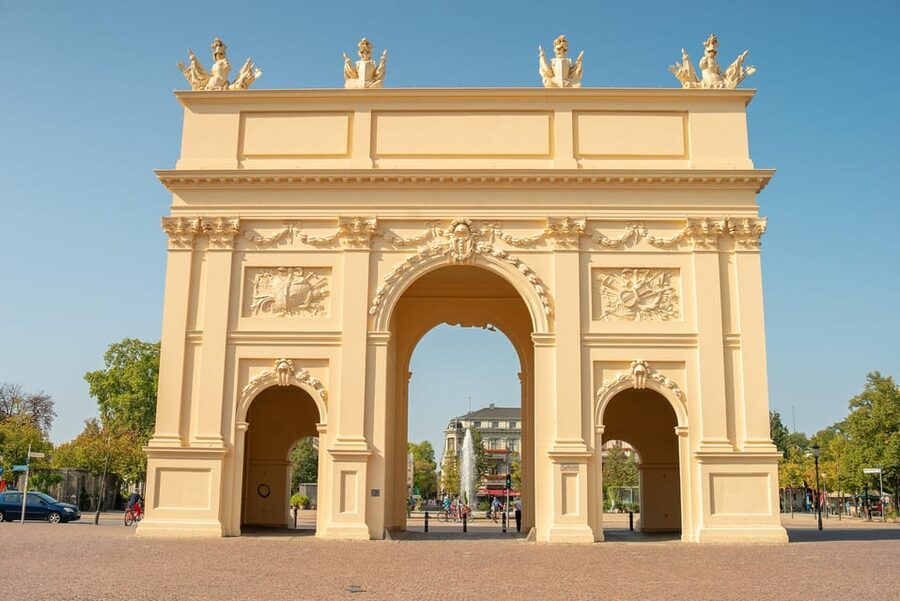 From Berlin: Gardens & Palaces of Potsdam Bike Tour - New Garden and the Potsdam Conference