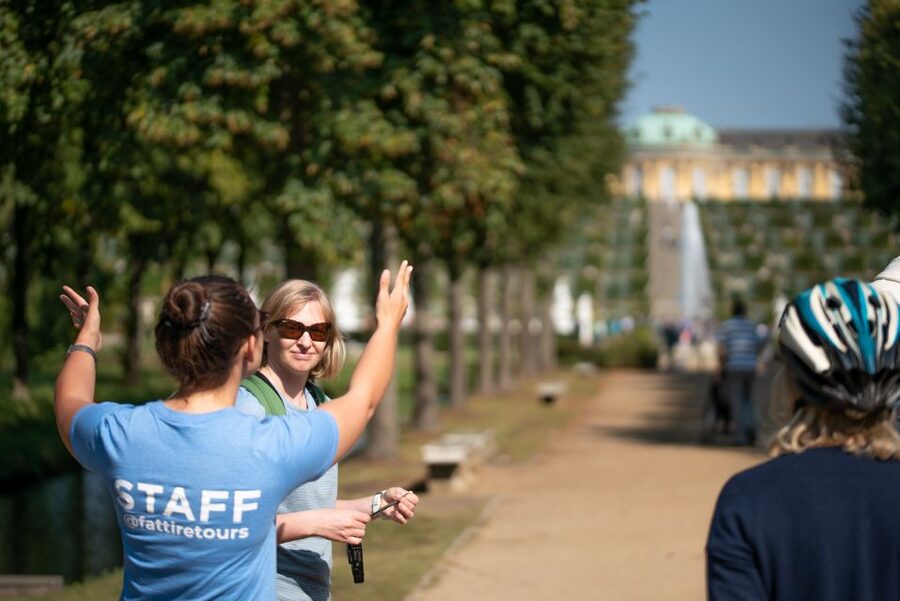 From Berlin: Gardens & Palaces of Potsdam Bike Tour - Guides, pace, and the actual cycling