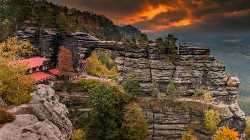 From Dresden: Bohemian & Saxon Switzerland Day Trip - Czech lunch after the main climb