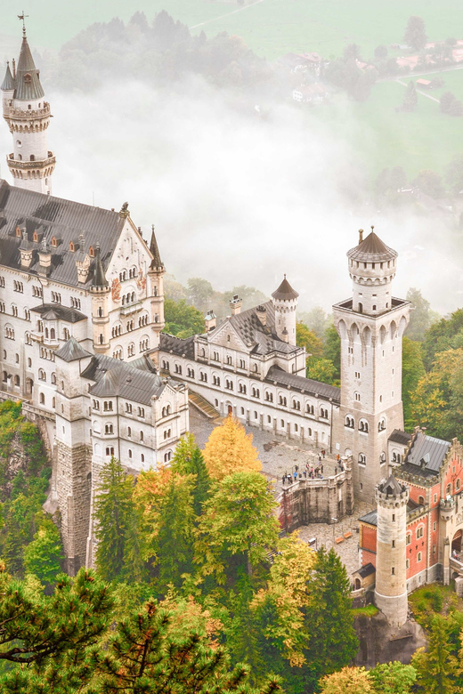 From Hohenschwangau: Tour to Neuschwanstein Castle - Riding up toward Mary’s Bridge
