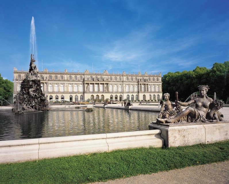 From Munich: Herrenchiemsee Palace and Boat Trip Day-Tour - Palace grounds and your one-hour pause