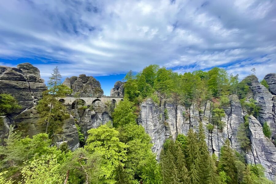 From Prague: Bohemian and Saxon Switzerland Full-Day Tour - Kamenice Gorge and the small-boat ride