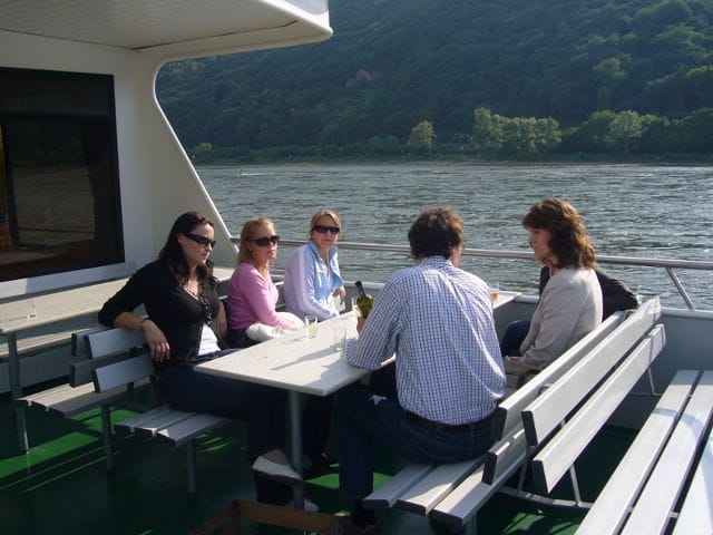 From Rüdesheim: 1.5-Hour Boat Cruise with Wine Tasting - The Rhine view begins with the castles