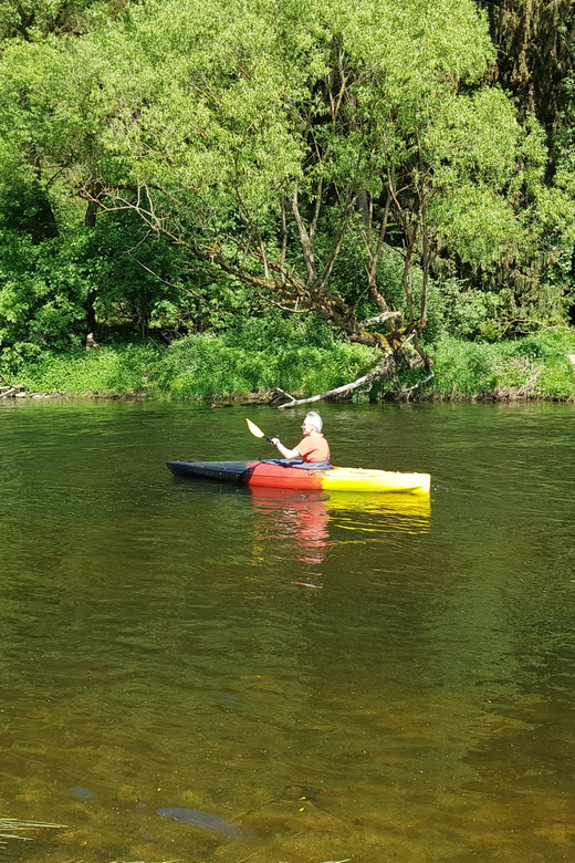 From Viechtach: Regen River Canoe Tour to Höllensteinsee - Setting out along the Schwarzer Regen