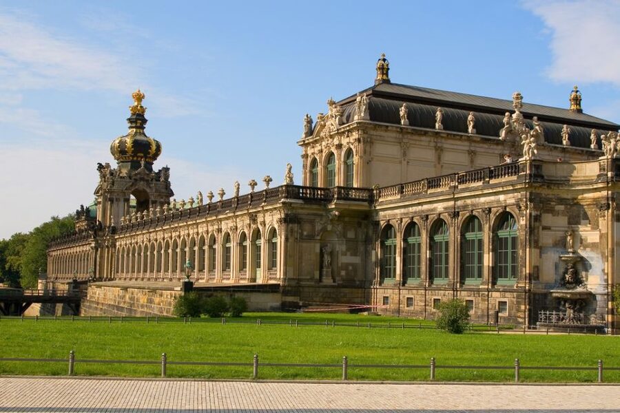 Full day Tour to Dresden with Zwinger visit from Prague - Entering the Zwinger and its porcelain collection