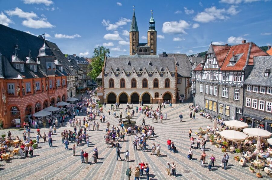 Goslar: Tausend Schritte durch die Altstadt - The Kaiserpfalz gives the walk its grand scale
