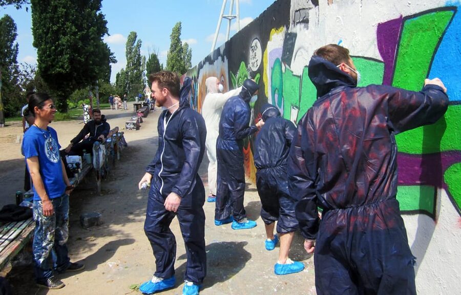 Graffitiworkshop Berlin - The first lesson: styles, terms, and the rules of graffiti