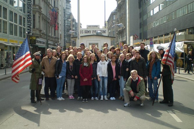Group Driving Tour 1 to 6 people. Berlin Shore Excursion incl pick-up at Port - Checkpoint Charlie and Gropius Bau