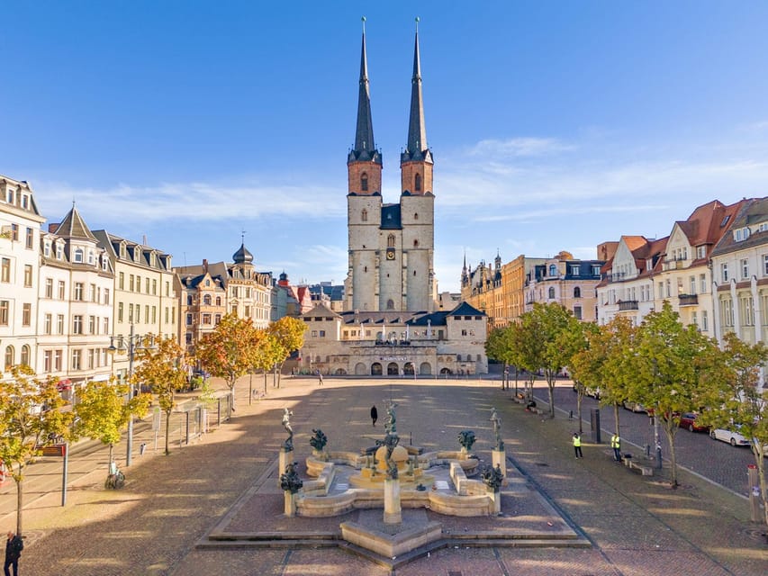 Halle (Saale) : Die Stadtrundfahrt mit dem Halle-Hopper - Key points at a glance