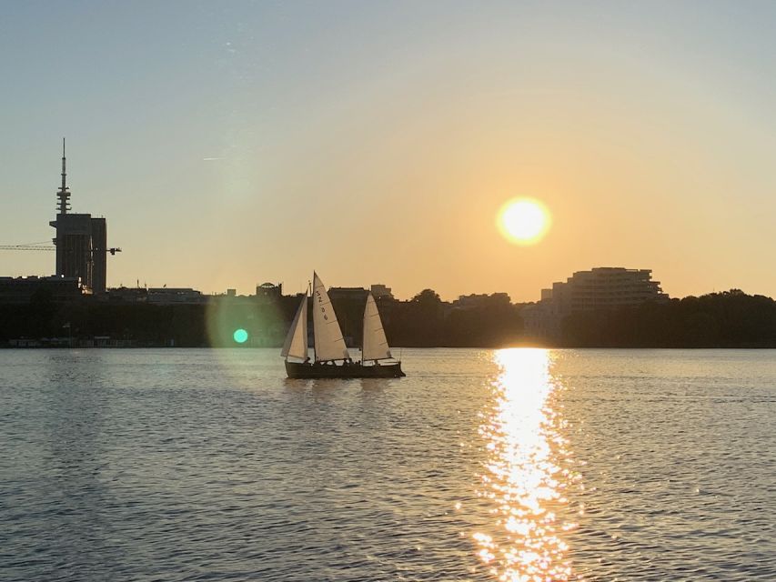Hamburg: Alster River Sailboat Tour with Sundowner - Key points to know before you sail