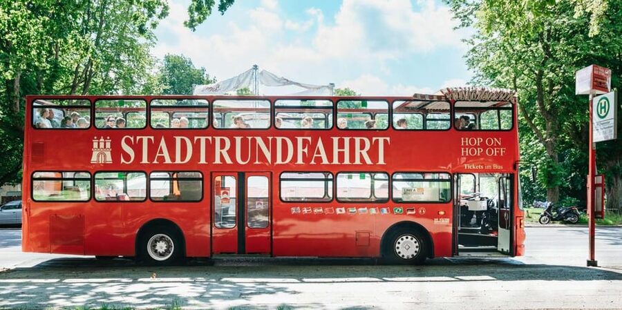 Hamburg: Harbor Cruise and Bus City Hop-On Hop-Off Tour - Audio guides and what to bring