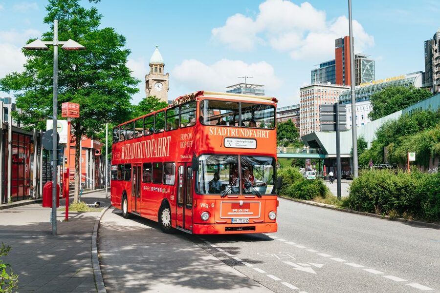 Hamburg: Hop-On Hop-Off Bus with Alster or Harbor Cruise - Speicherstadt and Kontorhausviertel