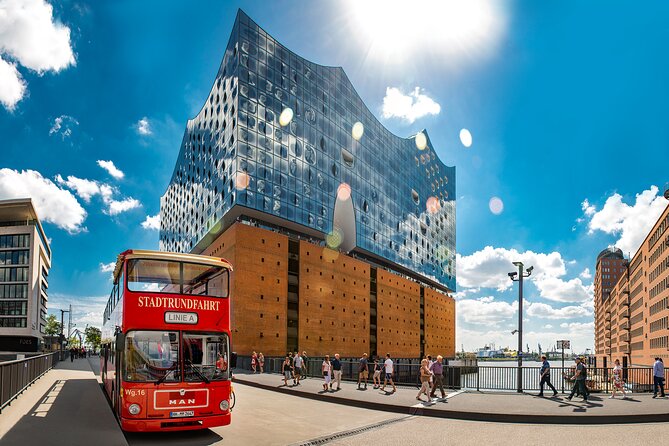 Hamburg Hop-on Hop-off Sightseeing Tour on Red Double Decker Bus - What this Hamburg bus tour is really good at