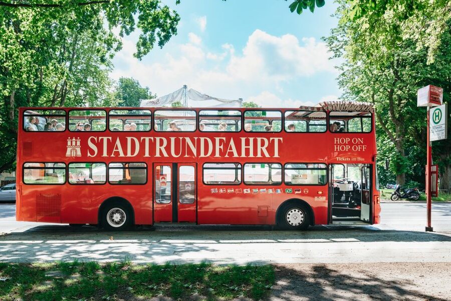 Hamburg: Line A Sightseeing Hop-On Hop-Off Bus Tour - Starting at Landungsbrücken
