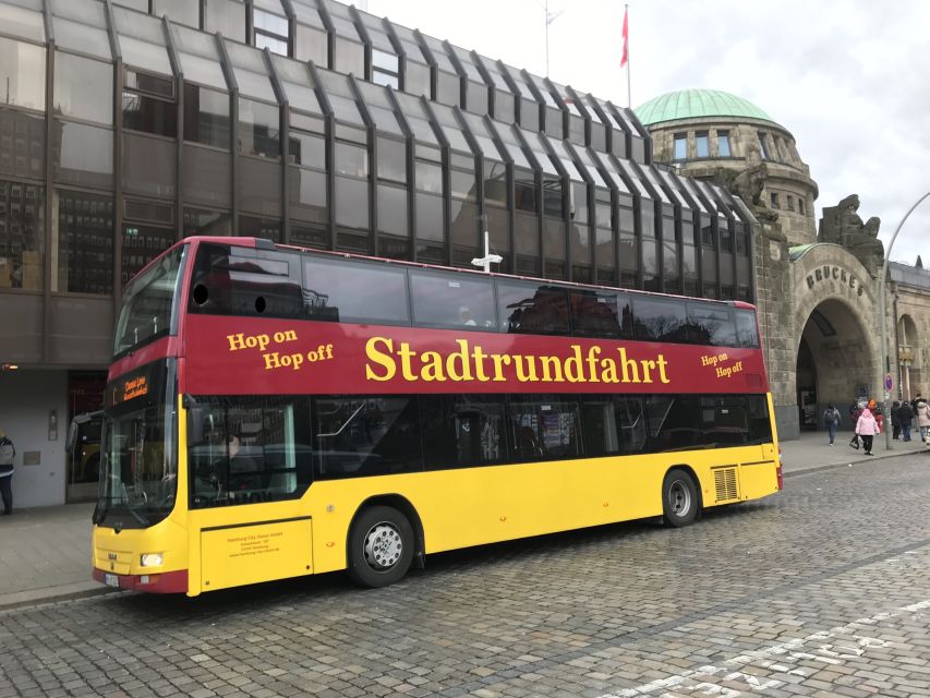 Hamburg: Line C Sightseeing Hop-On Hop-Off Bus Tour - Weather, seating, and access