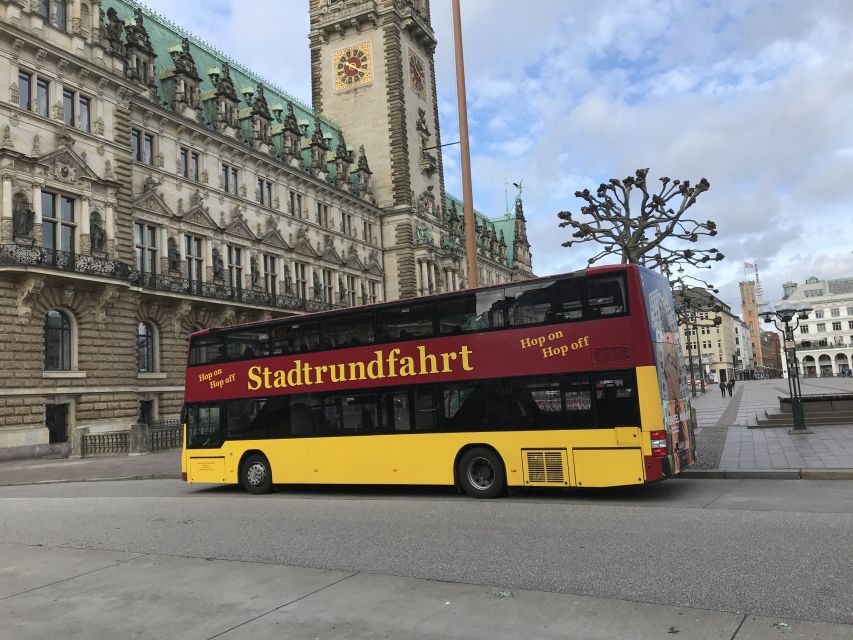 Hamburg: Line C Sightseeing Hop-On Hop-Off Bus Tour - St. Georg and the final parts of the route
