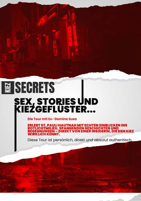 Hamburg: Neighborhood tour with a former dominatrix - Meeting at Marys Treff bei Günter Jauch