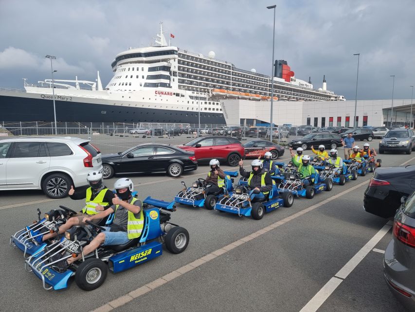 Hamburg: Panoramic Streetkart Tour - Opening up along Elbuferstrasse and the Elbe dike