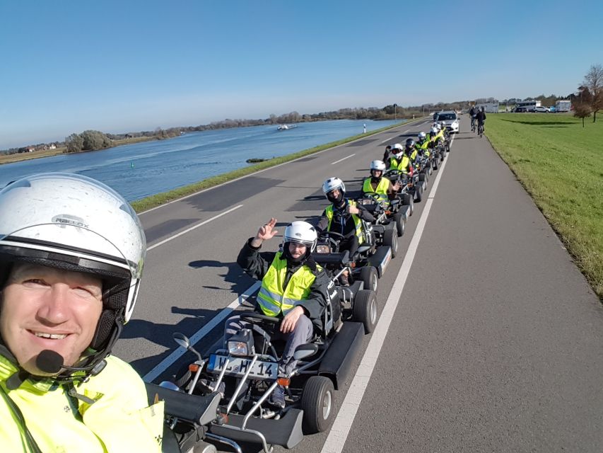 Hamburg: Panoramic Streetkart Tour - Learning the kart before the Köhlbrand Bridge