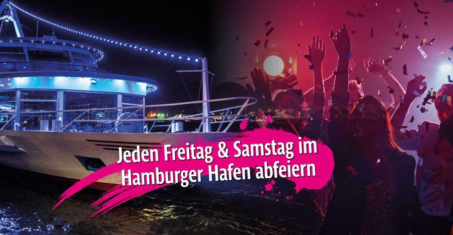 Hamburg: Saturday Night Boat Party - Dinner before the dance floor