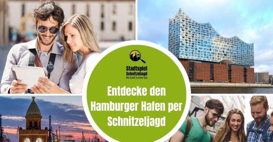 Hamburg: Scavenger Hunt Self-Guided Tour around the port - A harbor walk with a puzzle in your hand